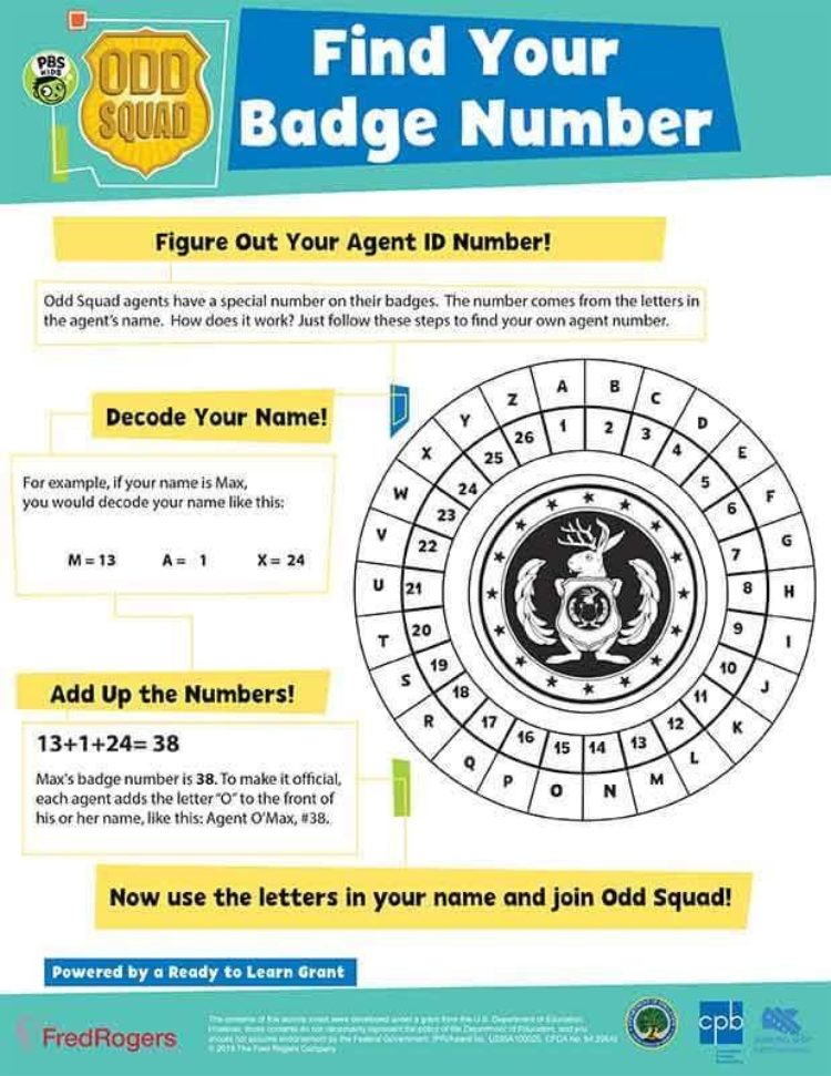 Obtain Your Badge Selection Children Coloring Web pages PBS Small children for image relating to Odd Squad Badge Printable referred to as Come across Your Badge Selection Young children Coloring Webpages PBS Youngsters for